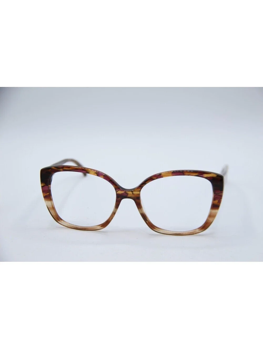 Anne Klein Ak7071 505 Plum Animal Brown Authentic Eyeglasses 54-16